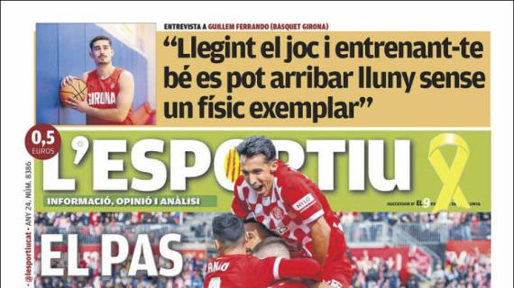 L'Esportiu, Ed.Girona: "El paso bueno"