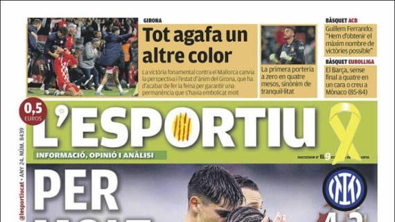 L'Esportiu, Ed.Girona: "Todo toma otro color"