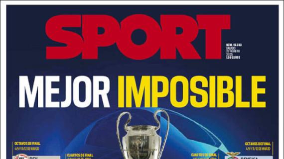 Sport: "Mejor imposible"