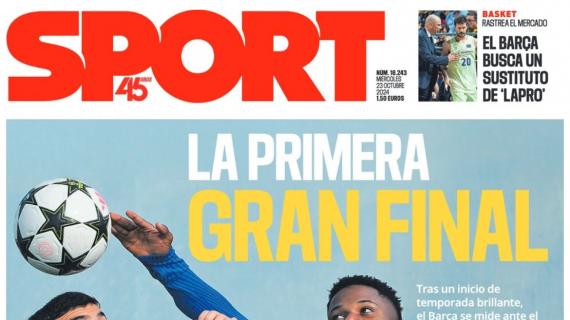 Sport: "La primera gran final"