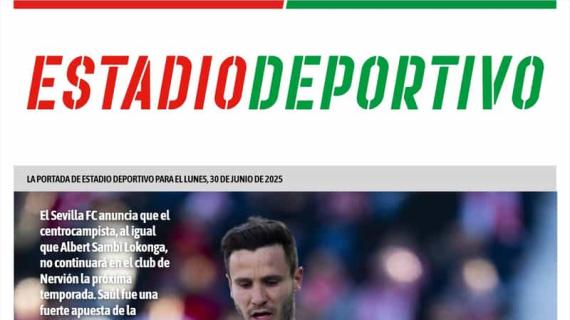 Estadio Deportivo: "Adiós, Saúl"