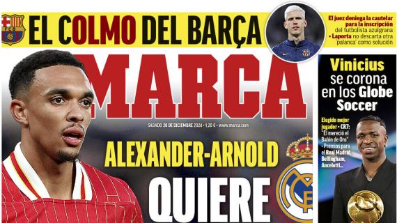 Marca: "Alexander-Arnold quiere venir al Madrid"