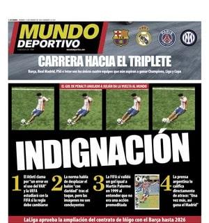 Mundo Deportivo: "Indignación"