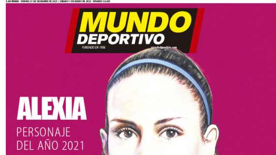 Mundo Deportivo: "Alexia, personaje del año 2021"