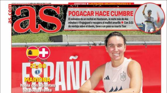 Mariona Caldentey en As: "Sueño con la Euro, no con el Balón de Oro"
