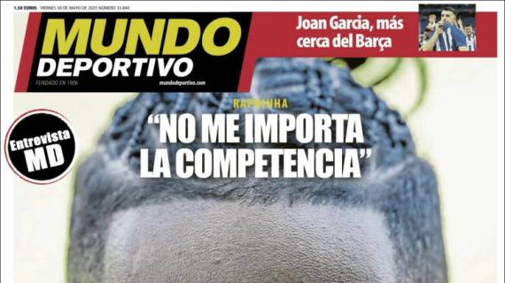 Raphinha en Mundo Deportivo: "No me importa la competencia"
