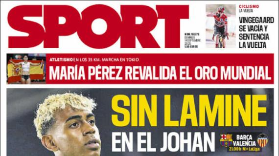 Sport: "Sin Lamine en el Johan"