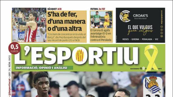 L'Esportiu, Ed.Girona: "Todas fueran así"