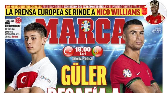 Marca: "Güler desafía a Ronaldo"