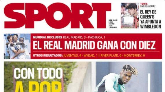 Sport;: "Con todo a por Nico"