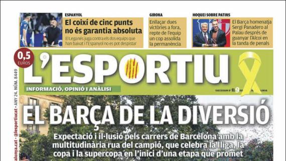 L'Esportiu: "El Barça de la diversión"