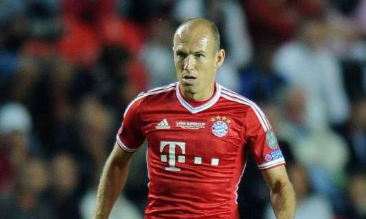 Bayern, Robben: "Ya no somos favoritos en la Champions League"