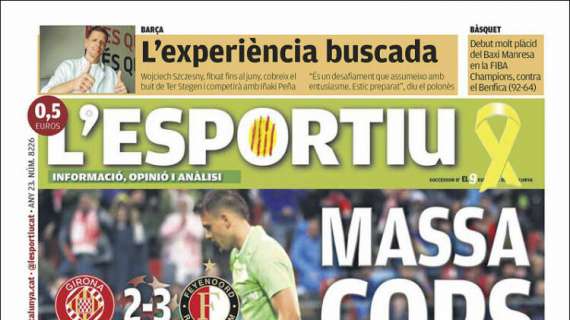 L'Esportiu: "Demasiados golpes"