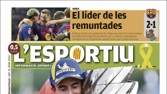 L'Esportiu: "El líder de las remontadas"