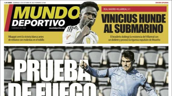 Mundo Deportivo, Ed.Guipúzcoa: "Prueba de fuego"
