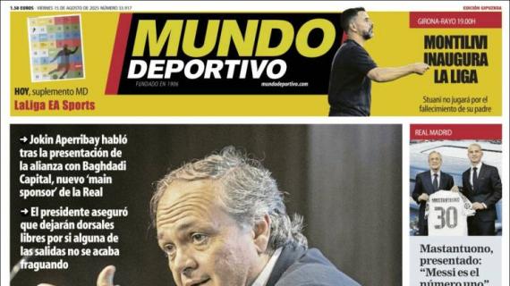 Mundo Deportivo, Ed.Guipúzcoa, Aperribay: "Estamos más cerca de no fichar que de hacerlo"