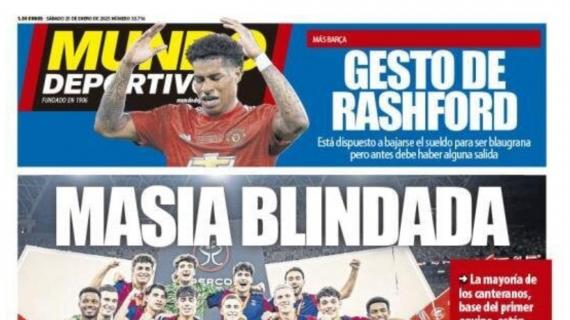 Mundo Deportivo: "Masía blindada"