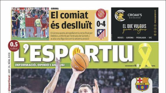 L'Esportiu, Ed.Girona: "La despedida es deslucida"