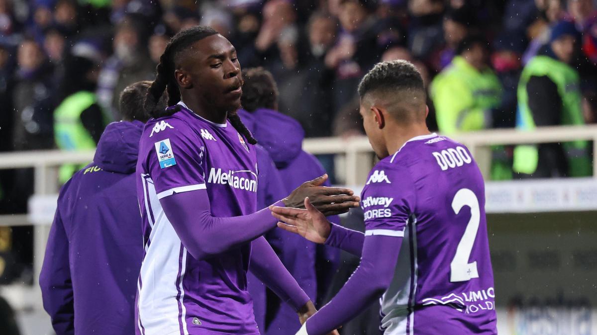 Tensión y bronca; luego marca Kean y el Franchi vuelve a creer: ACF Fiorentina-US Cremonese 1-0, las imágenes