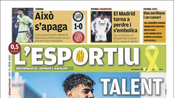 L'Esportiu: "Talento de consenso"