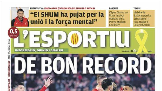 L'Esportiu, Ed.Girona: "De buen recuerdo"