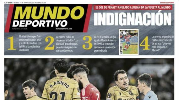 Mundo Deportivo, Ed.Guipuzcoa: "Sueño robado"