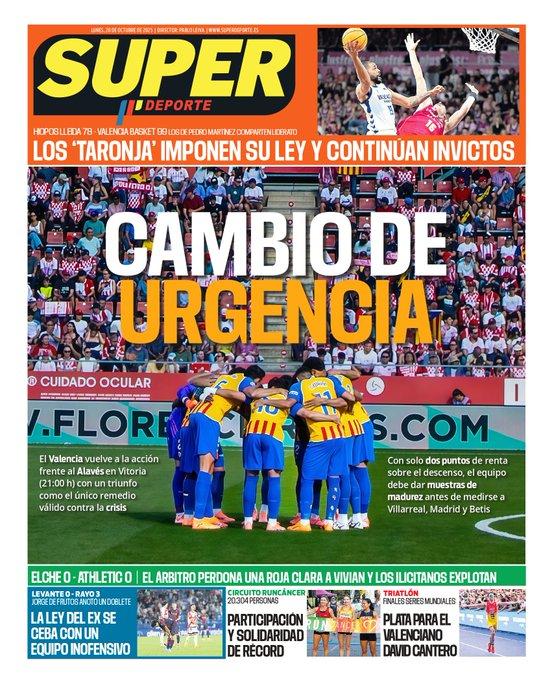 Superdeporte: "Cambio de urgencia"