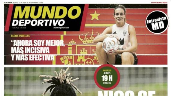 Mundo Deportivo, Ed.Vizcaya: "Nico se estrena"