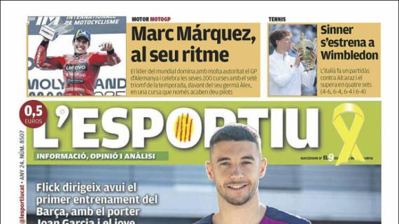 L'Esportiu: "El regreso del campeón"