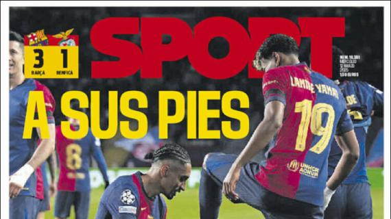 Sport: "A sus pies"