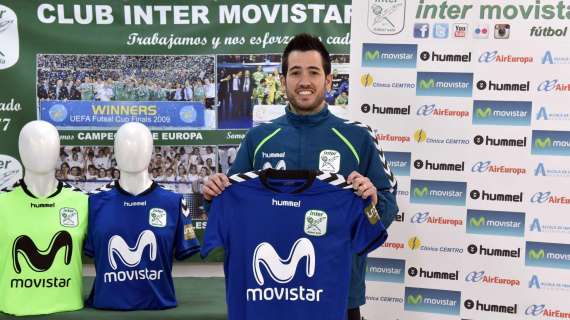 El brasileño Rafael renueva con el Inter Movistar hasta 2018