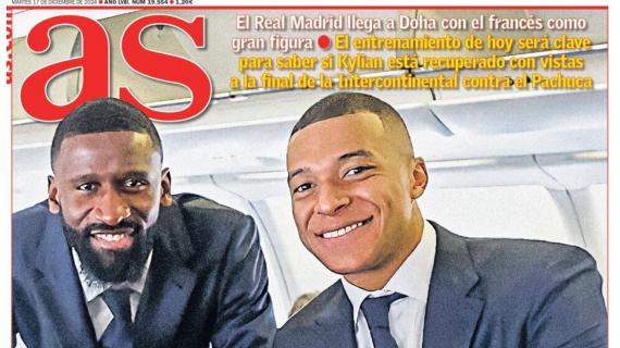 As: "El Mundo espera a Mbappé"