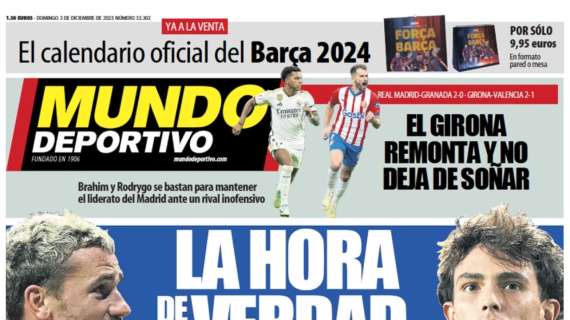 Mundo Deportivo: "La hora de la verdad"