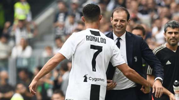 Allegri: "Cristiano Ronaldo es el futuro de la Juventus"
