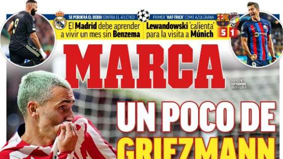 Marca: "Un poco de Griezmann es mucho"