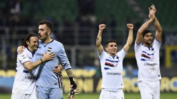 La Sampdoria supera al Inter en Milán (1-2)