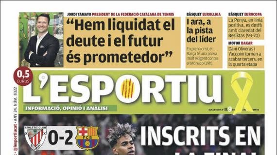 L'Esportiu: "Inscritos en la final"