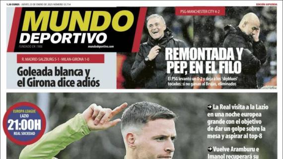 Mundo Deportivo, Ed.Guipuzcoa: "A por el líder"