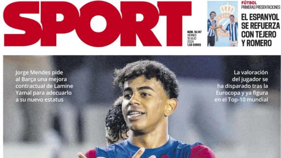 Sport: "Un premio para Lamine"