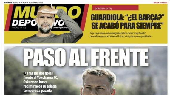 Mundo Deportivo, Ed.Guipúzcoa: "Paso al frente"