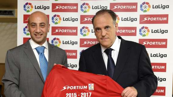 Sportium renueva su patrocinio con LaLiga hasta la temporada 2016/17