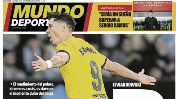 Mundo Deportivo: "Lewandowski líder"