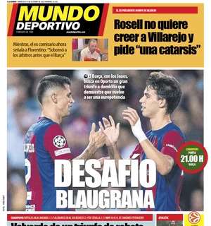 Mundo Deportivo: "Desafío blaugrana"
