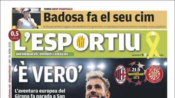 L'Esportiu, Ed.Girona: "È vero"