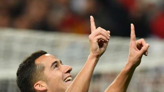 Lucas Vázquez convierte el primer tanto del Madrid (1-0)
