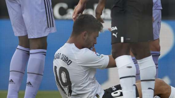Hugo Duro anota para el Valencia CF (5-1)