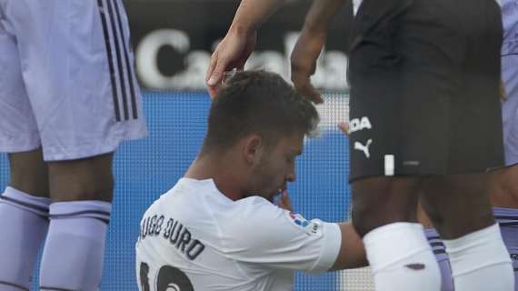 Hugo Duro adelanta al Valencia CF en Montilivi (0-1)