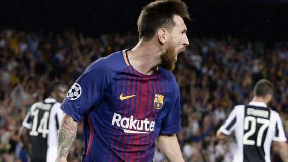 Barça, Messi convierte su gol número 100 en la Champions League