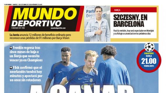 Mundo Deportivo: "A ganar con De Jong"