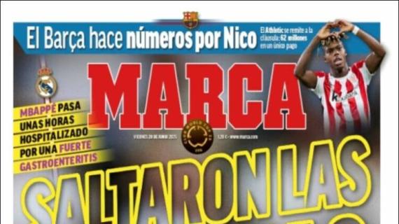 Marca: "Saltaron las alarmas"